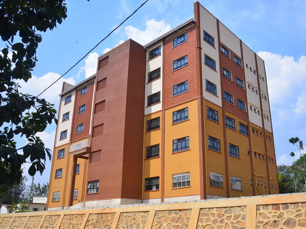 Bishop Stuart University academic building in Mbarara