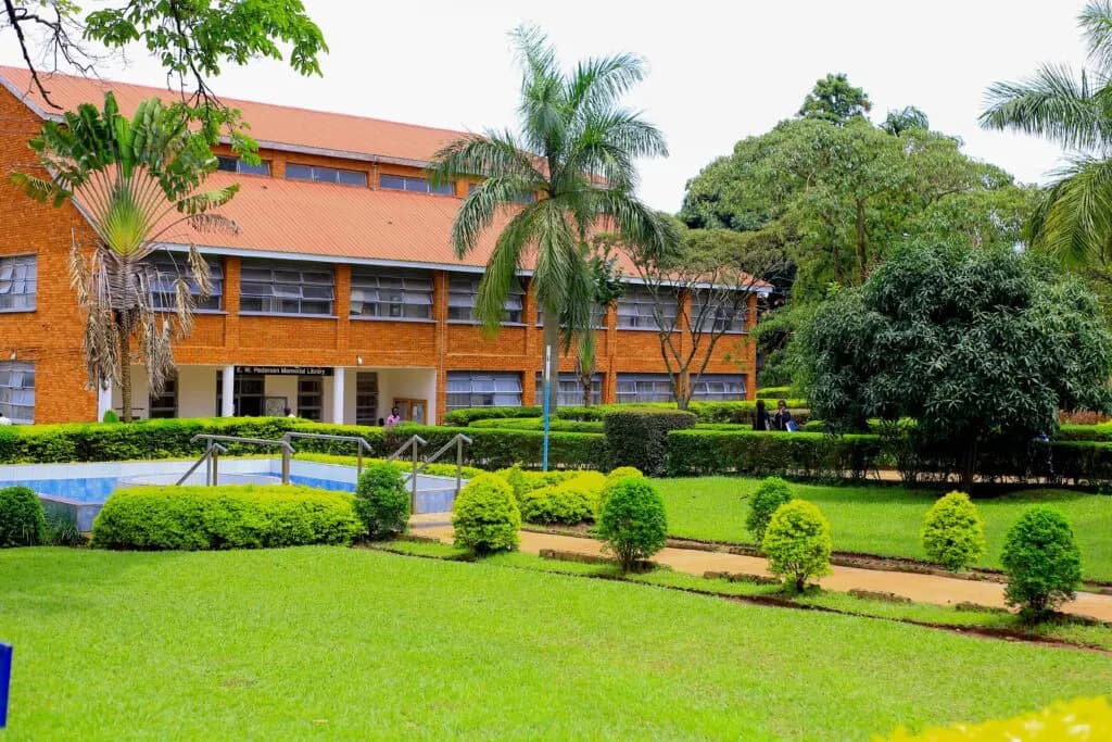 Bugema University main campus buildings and gardens