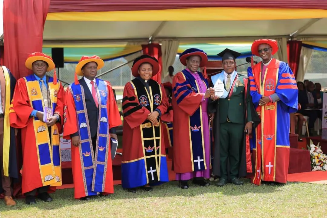 Ndejje University officials at graduation