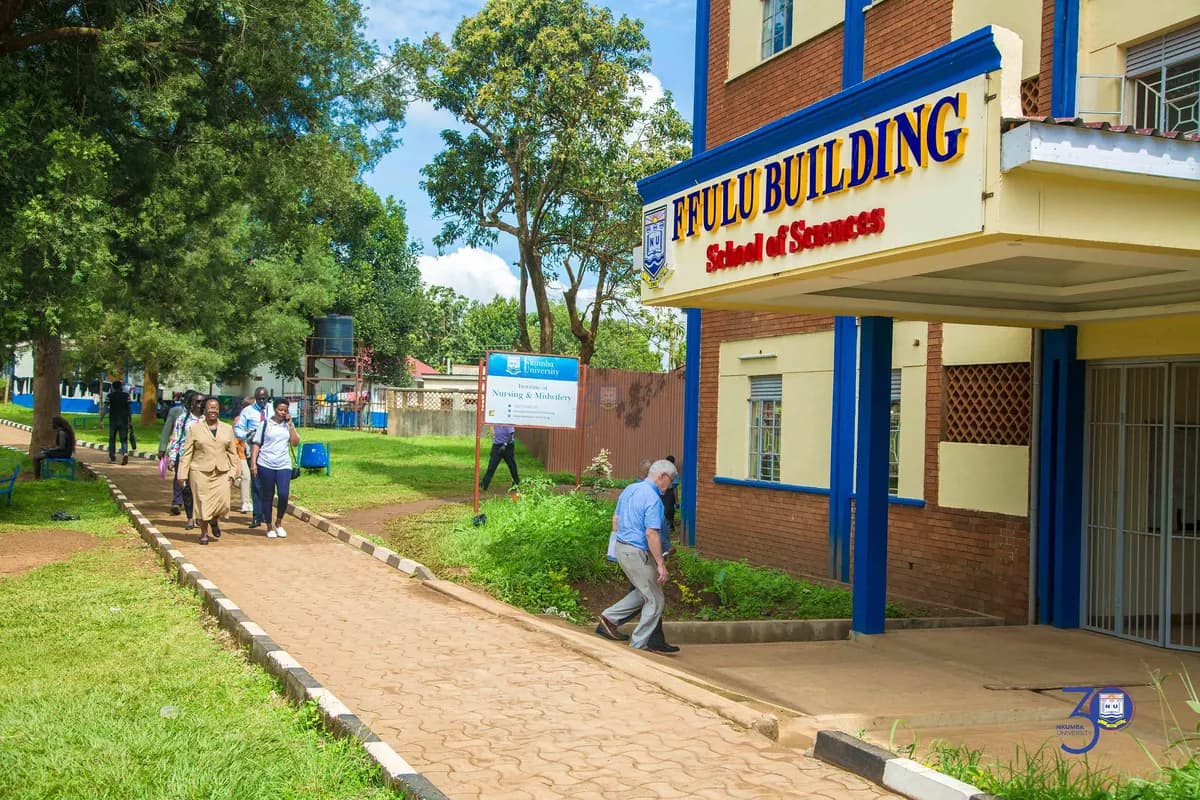 Nkumba University campus building