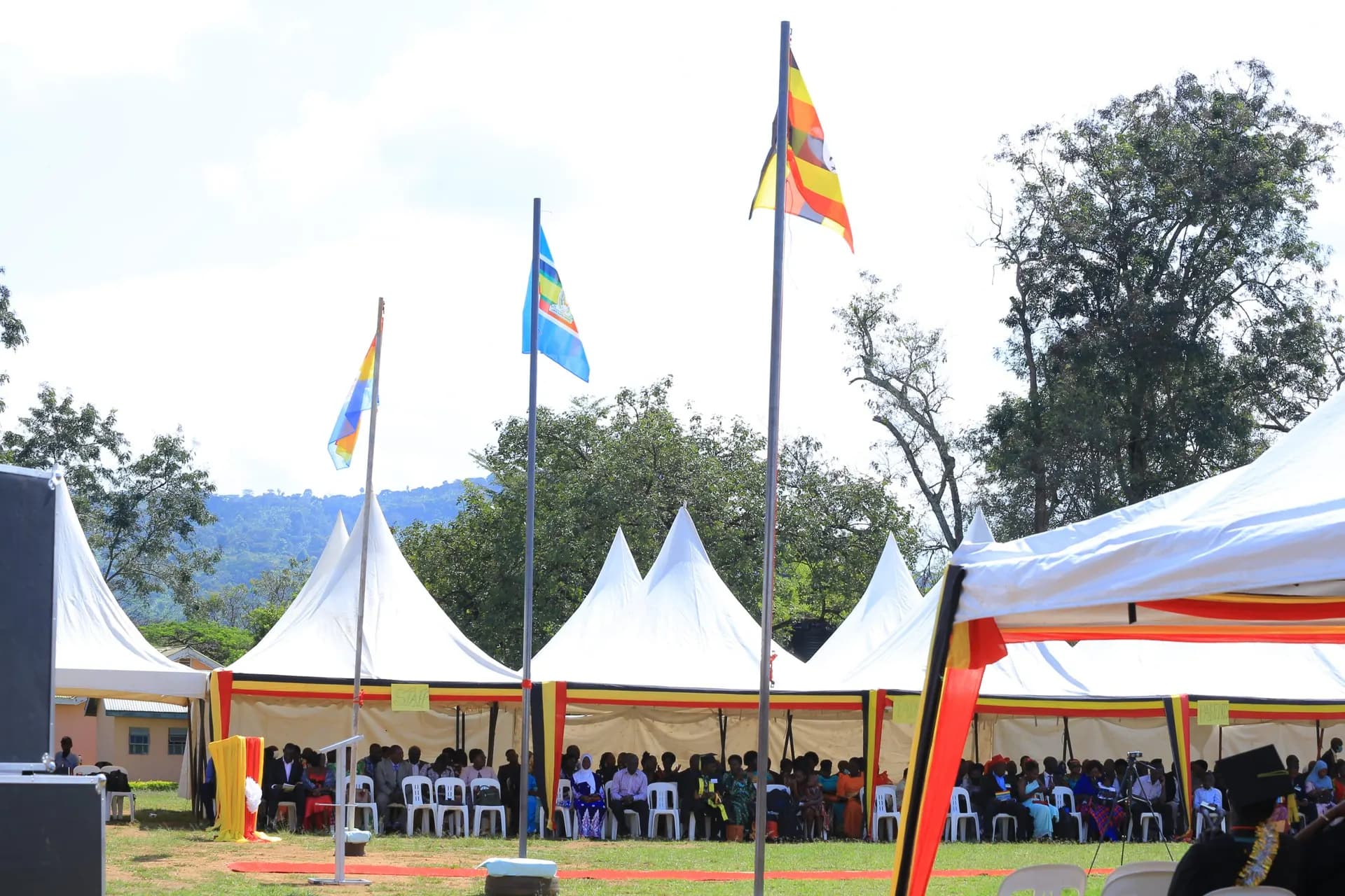 Uganda Technical College Elgon grounds during an event