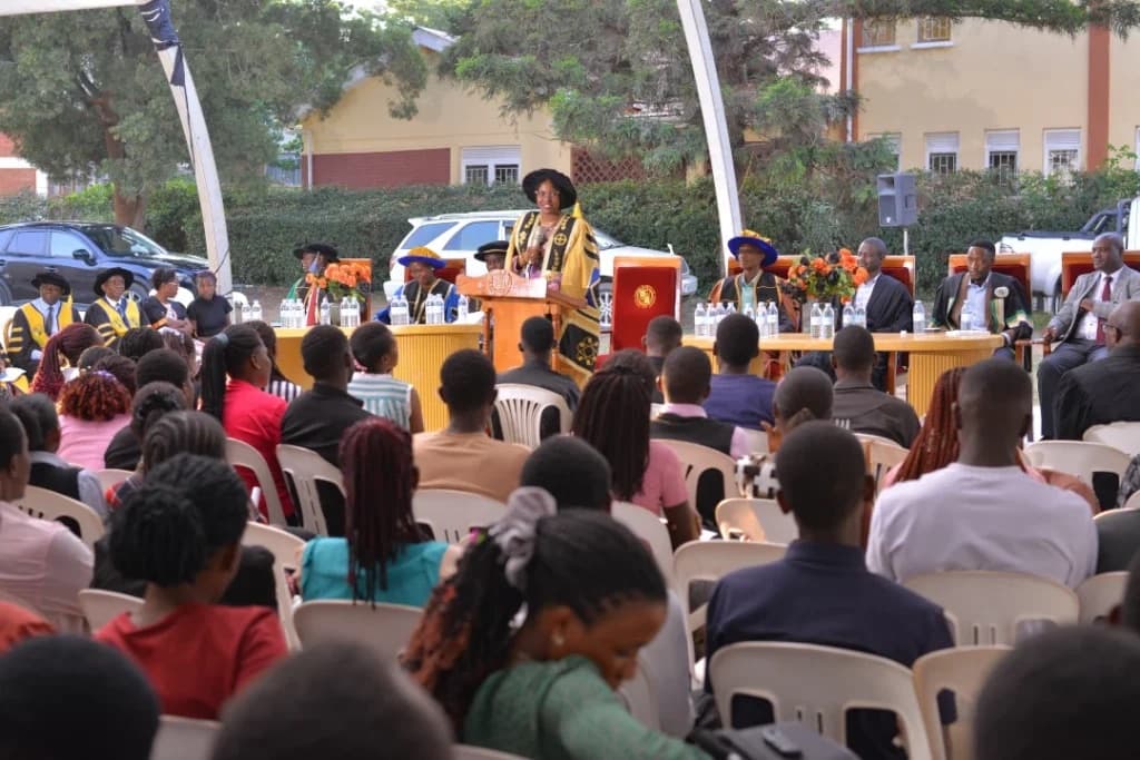 Freshers admission ceremony at Mbarara University of Science and Technology