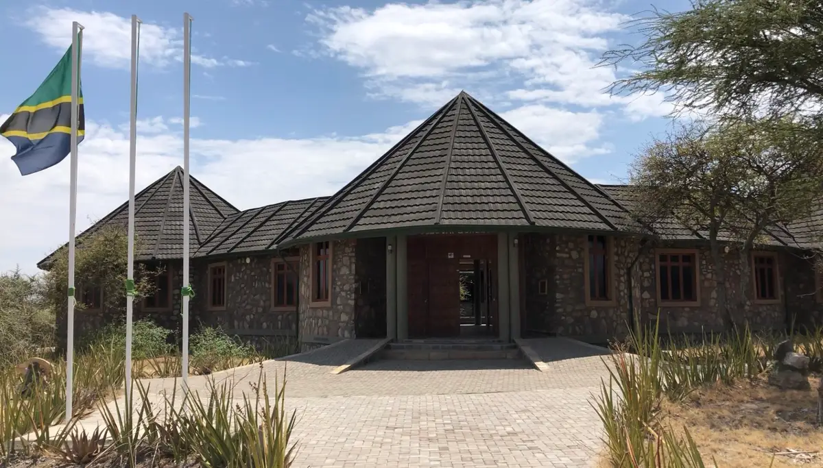 The Olduvai Gorge museum on the gorge rim