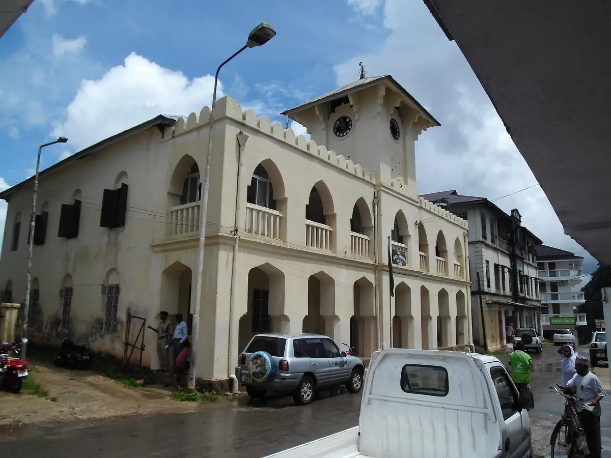 The old court house in Chake Chake, Pemba