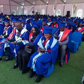 Cavendish University Uganda graduation ceremony