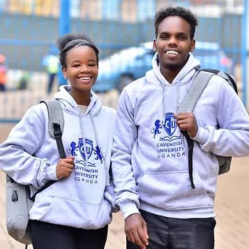Cavendish University Uganda students
