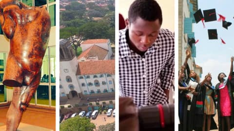 Makerere campus, collections and graduation
